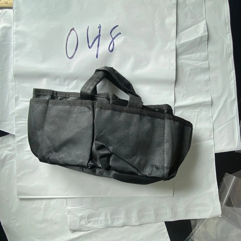 Unbranded Black Tool Organizer Tote with‎ Multiple Pockets makeup
